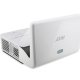 Acer U5220 videoproiettore Proiettore a raggio ultra corto 3000 ANSI lumen DLP XGA (1024x768) Compatibilità 3D Bianco 3