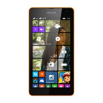 TIM Microsoft Lumia 535 12,7 cm (5") SIM singola Windows Phone 8.1 3G Micro-USB B 1 GB 8 GB 1905 mAh Arancione
