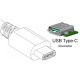 Techly Cavo Convertitore Adattatore da USB-C™ M a HDMI 1.4 F 9