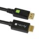 Techly Cavo Convertitore da DisplayPort 1.2 a HDMI 4K 1m (ICOC DSP-H12-010) 5