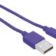 Manhattan 394239 cavo Lightning 1 m Viola 3