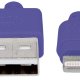 Manhattan 394239 cavo Lightning 1 m Viola 4