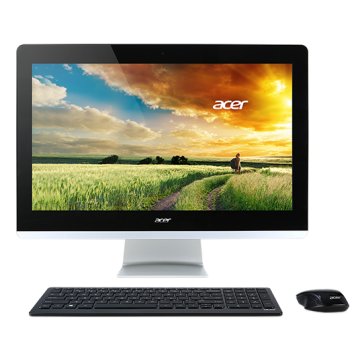 Acer Aspire Z3-710 Intel® Core™ i3 i3-4170T 60,5 cm (23.8") 1920 x 1080 Pixel 4 GB DDR3L-SDRAM 1 TB HDD PC All-in-one NVIDIA® GeForce® 840M Windows 10 Home Nero, Argento