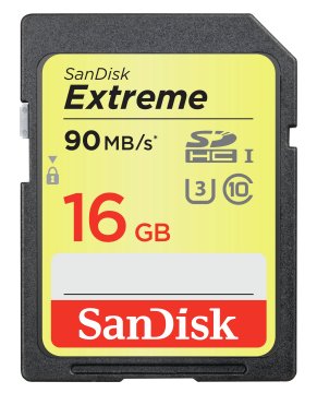 SanDisk Extreme 16 GB SDHC UHS-I Classe 10