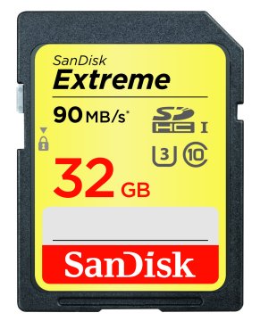 SanDisk 32GB Extreme SDHC U3/Class 10 UHS-I Classe 10