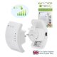Techly Ripetitore Wireless 300N (Range Extender) con WPS, spina UK (I-WL-REPEATER/UK) 4