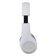 Meliconi HP Street Cuffie Cablato A Padiglione MUSICA Lillà, Bianco 5
