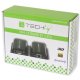 Techly Extender HDMI Full HD 3D IR su cavo Cat.5E/6/6A/7 60m Autoregolato (IDATA EXT-E70I) 3