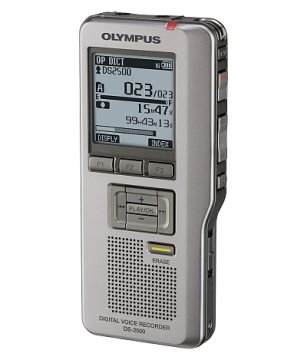 Olympus DS-2500 Flash card Argento