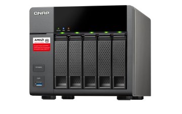 QNAP TS-563 NAS Tower AMD G 2 GB DDR3L 0 TB QNAP Turbo System Nero