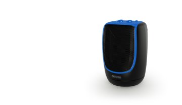 Olimpia Splendid Radical Nero, Blu 2200 W Riscaldatore ambiente elettrico con ventilatore