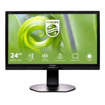 Philips P Line Monitor LCD con tecnologia SoftBlue 241P6EPJEB/00