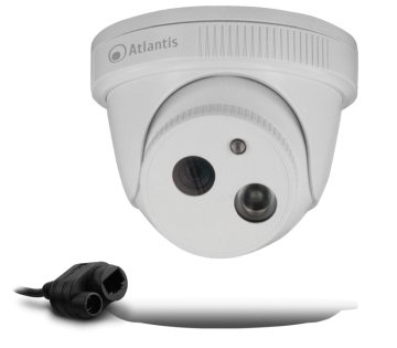 Atlantis Land NetCamera 510BD Cupola Telecamera di sicurezza IP Interno 1280 x 720 Pixel Soffitto