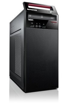 Lenovo ThinkCentre E73 Intel® Core™ i7 i7-4790S 8 GB DDR3-SDRAM 1 TB HDD Windows 7 Professional Tower PC Nero