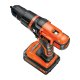 Black & Decker EGBL188KB-QW trapano Nero, Rosso 3