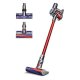 Dyson V6 Total Clean Aspirapolvere a bastone 2 in 1 Batteria Secco Senza sacchetto 0,4 L 350 W Viola, Rosso, Argento 5