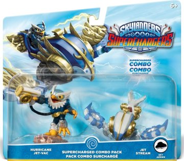 Activision Skylanders SuperChargers - Dual Pack : Hurricane Jet Vac + Jet Stream