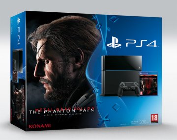 Sony PS4 500GB + Metal Gear Solid V Wi-Fi Nero