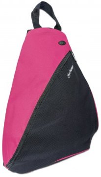 Manhattan Dashpack zaino Nero, Rosa PVC, Poliestere