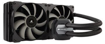 Corsair H110i GTX Processore Raffreddatore di liquidi tutto in uno 14 cm Nero, Grigio