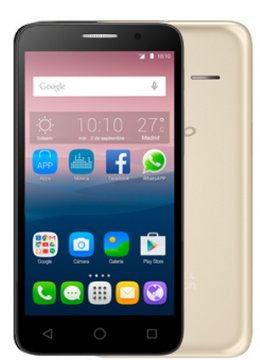 Alcatel POP 3(5) 12,7 cm (5") Doppia SIM Android 5.1 3G Micro-USB 1 GB 8 GB 1800 mAh Oro