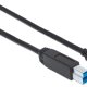 Manhattan 1m, USB 3.1-C/USB 3.1-B cavo USB USB 3.2 Gen 1 (3.1 Gen 1) USB C USB B Nero 3