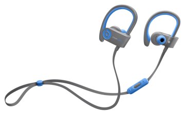 Beats by Dr. Dre Powerbeats² Wireless Auricolare A clip, Passanuca Musica e Chiamate Bluetooth Blu, Grigio