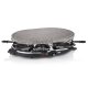 Princess 162720 Raclette 8 Oval Stone Grill Party 8