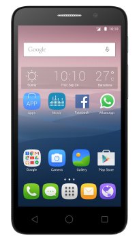 Alcatel POP 3(5) 12,7 cm (5") Doppia SIM Android 5.1 3G Micro-USB 1 GB 8 GB 1800 mAh Nero