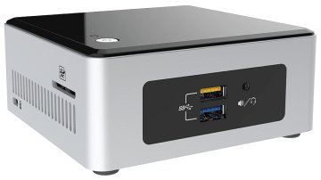Intel NUC BOXNUC5CPYH barebone per PC/stazione di lavoro UCFF Nero, Argento N3060 BGA 1170 1,6 GHz