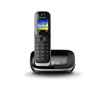 Panasonic KX-TGJ310JTB telefono Telefono DECT Identificatore di chiamata Nero