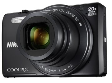 Nikon COOLPIX S7000 1/2.3" Fotocamera compatta 16 MP CMOS 4608 x 3456 Pixel Nero