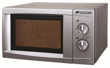 Sekom SM823ECI-S forno a microonde Superficie piana Microonde con grill 23 L 800 W Argento