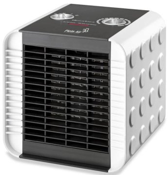 Plein Air Dado Bianco 1500 W Riscaldatore ambiente elettrico con ventilatore