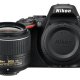 Nikon D5500 + AF-S DX NIKKOR 18-55mm Kit fotocamere SLR 24,2 MP CMOS 6000 x 4000 Pixel Nero 2