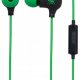 Manhattan Nova Auricolare Cablato In-ear Musica e Chiamate Nero, Verde 2