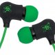 Manhattan Nova Auricolare Cablato In-ear Musica e Chiamate Nero, Verde 3