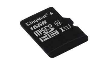 Kingston Technology microSDHC Class 10 UHS-I Card 16GB Classe 10