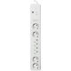 LogiLink LPS301 prolunghe e multiple 1,4 m 4 presa(e) AC Bianco 2