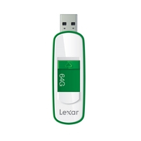 Lexar JumpDrive S75 64GB unità flash USB USB tipo A 3.2 Gen 1 (3.1 Gen 1) Verde, Bianco