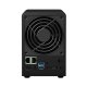 Synology DiskStation DS715 server NAS e di archiviazione Desktop Annapurna Labs Alpine AL-314 2 GB DDR3 0 TB DiskStation Manager Nero 3