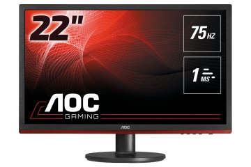 AOC 60 Series G2260VWQ6 LED display 54,6 cm (21.5") 1920 x 1080 Pixel Full HD LCD Nero, Rosso