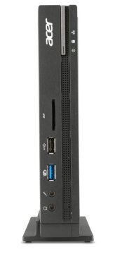 Acer Veriton N 2120G AMD Sempron 2650 4 GB DDR3-SDRAM 500 GB HDD Windows 8.1 Pro USFF Mini PC Nero