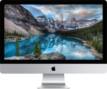 Apple iMac Intel® Core™ i5 68,6 cm (27") 5120 x 2880 Pixel 8 GB LPDDR3-SDRAM 2 TB Fusion Drive PC All-in-one AMD Radeon R9 M395 Mac OS X 10.11 El Capitan Wi-Fi 5 (802.11ac) Argento