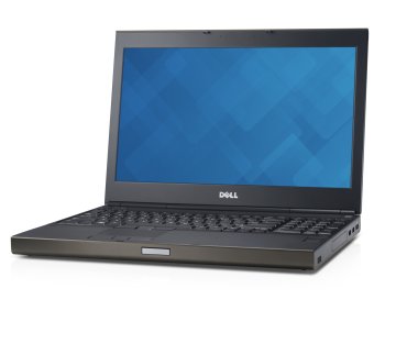 DELL Precision M4800 Intel® Core™ i7 i7-4710MQ Workstation mobile 39,6 cm (15.6") Full HD 8 GB DDR3L-RS-SDRAM 1 TB Hard Disk Ibrido NVIDIA® Quadro® K1100M Windows 7 Professional Marrone