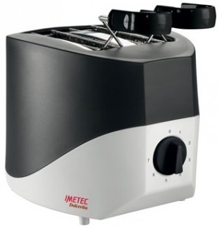 Imetec Dolcevita TS9 7 2 fetta/e 500 W Nero, Bianco