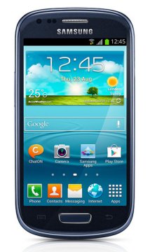 Samsung Galaxy S III mini GT-I8200 10,2 cm (4") SIM singola 3G 8 GB 1500 mAh Blu