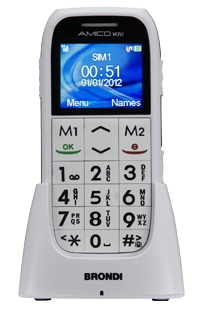 Brondi AMICO VERA 4,57 cm (1.8") Bianco
