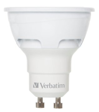 Verbatim PAR16 GU10 5W lampada LED Bianco caldo 2700 K