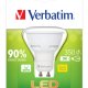 Verbatim PAR16 GU10 5W lampada LED Bianco caldo 2700 K 5
